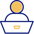 person in boat icon